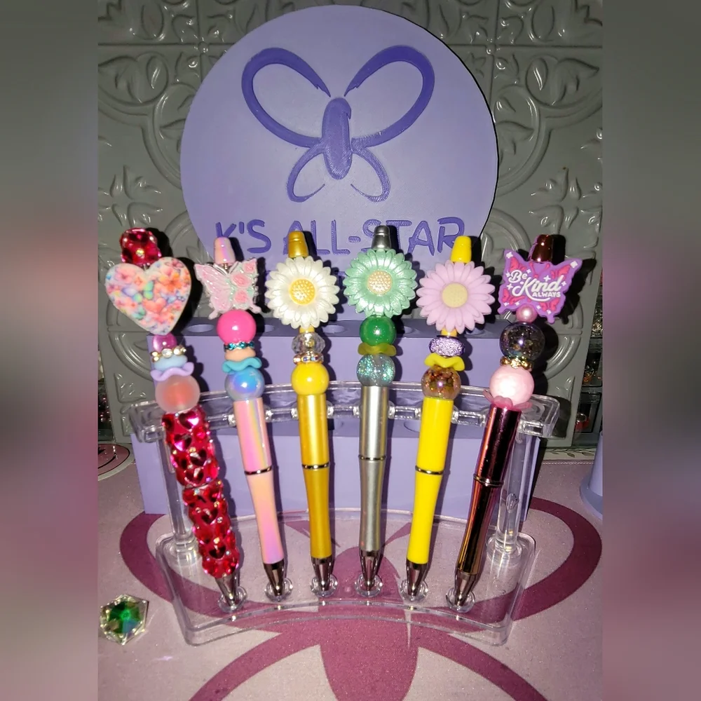 Colorful Custom Pens- Sold Individually. Other colors available - Picture 2 of 4